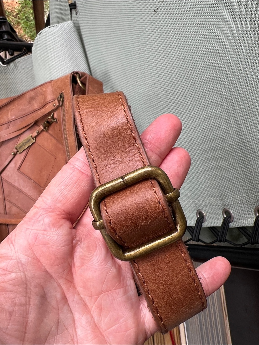 Lucky Brand leather crossbody purse - Picture 8 of 17